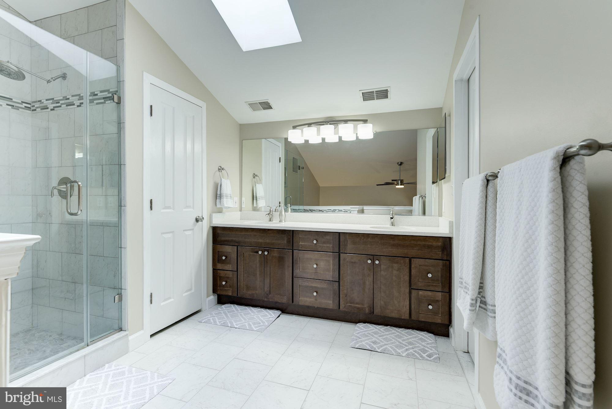 4668 West Braddock Road Alexandria, VA 22311 - Photo 15 of 29 Beautifully UPDATED master bath is perfection