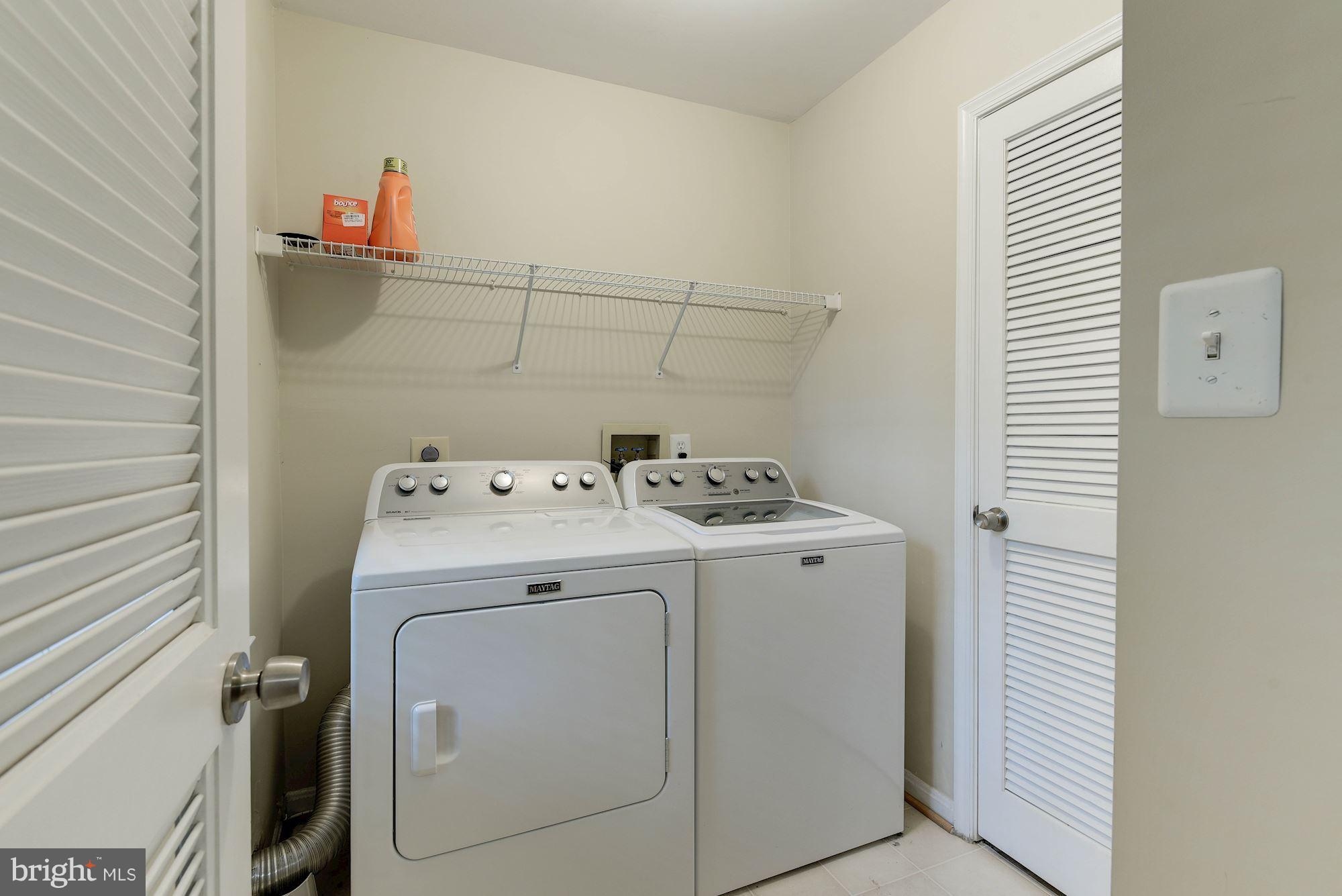 4668 West Braddock Road Alexandria, VA 22311 - Photo 3 of 29 Separate laundry room with shelving and storage