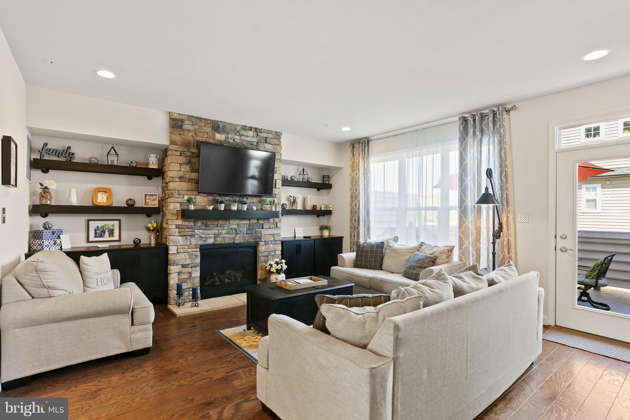 902 Lindley Road Frederick, MD 21701 - Photo 12 of 46 Family room with gas fireplace