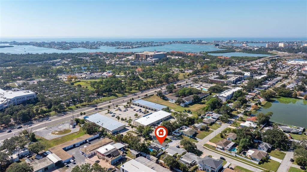 4781 97th Way North St. Petersburg, FL 33708 - Photo 43 of 47 an aerial view of a city with mountains