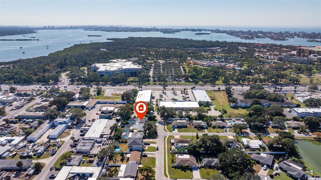 4781 97th Way North St. Petersburg, FL 33708 - Photo 44 of 47 an aerial view of a city