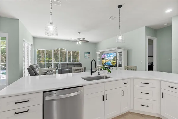 a view of a workspace with a window