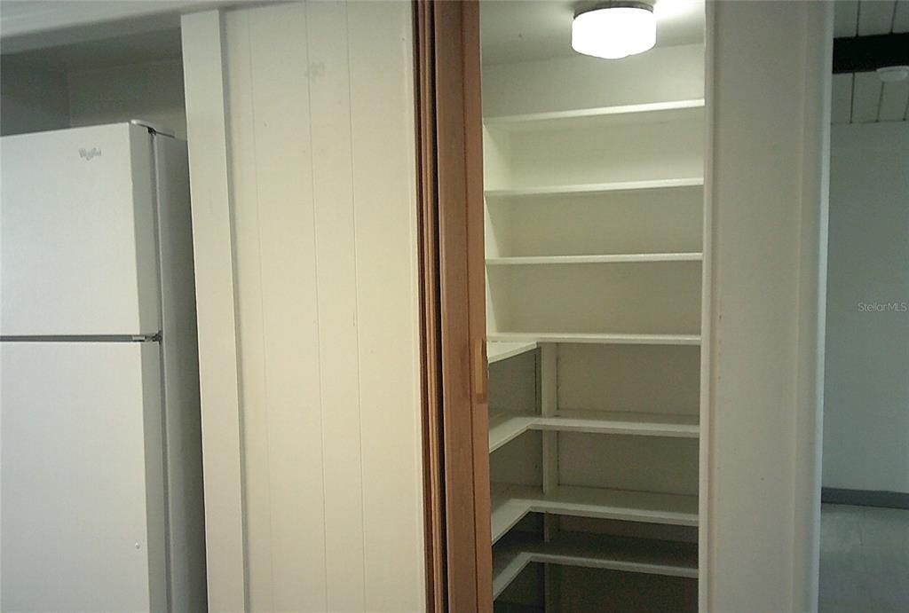 1060 65th Street South St. Petersburg, FL 33707 - Photo 8 of 20 a view of walk in closet with empty racks