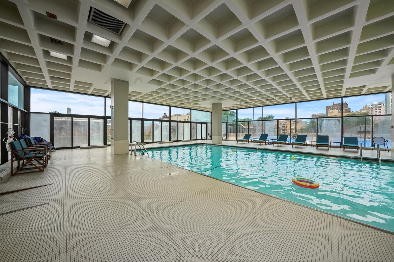5320 North Sheridan Road, Unit 401 Chicago, IL 60640 - Photo 12 of 17 an outdoor view with a swimming pool