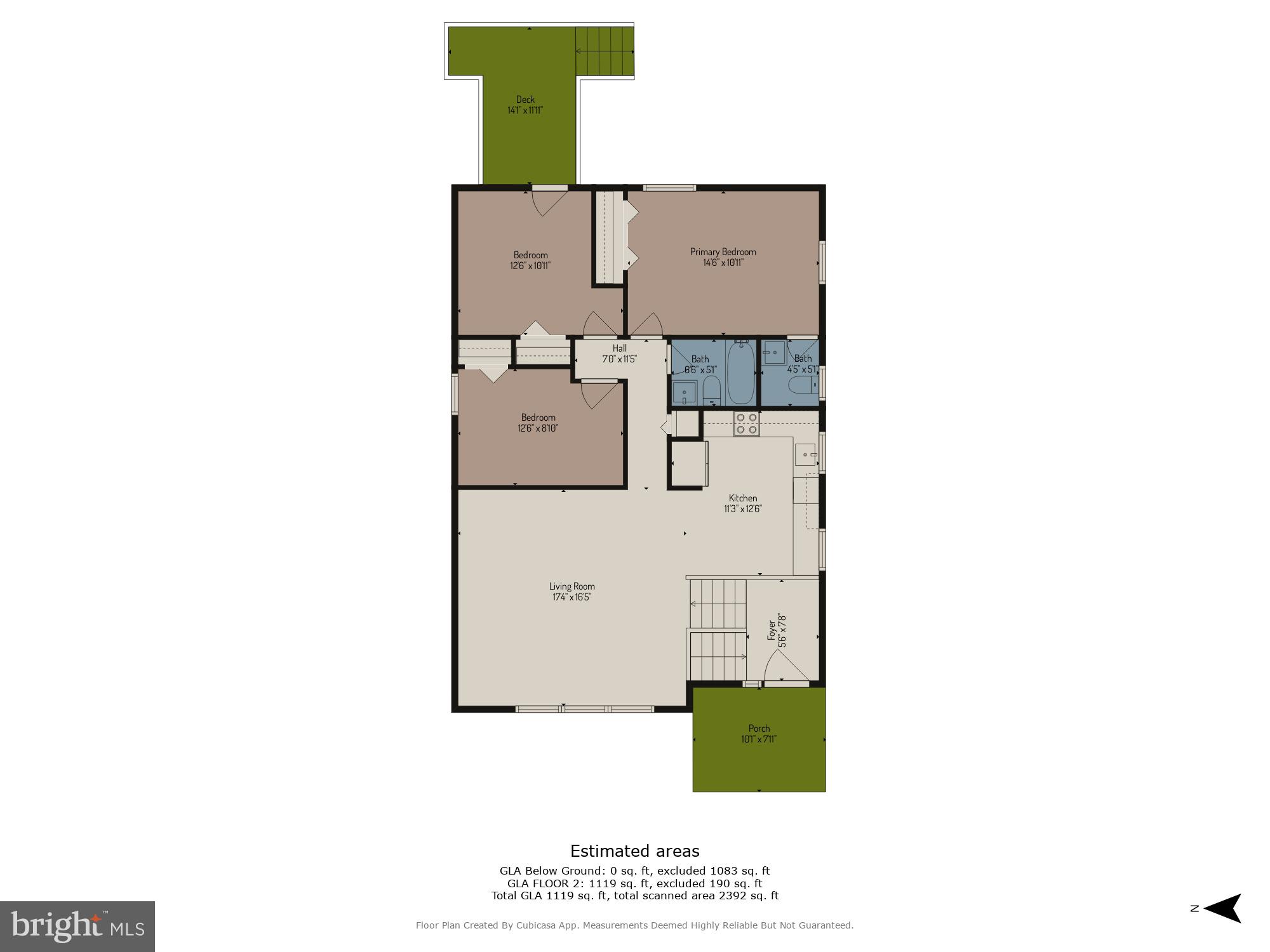 1931 Grant Road Halethorpe, MD 21227 - Photo 43 of 45 Floor Plan: Main Level