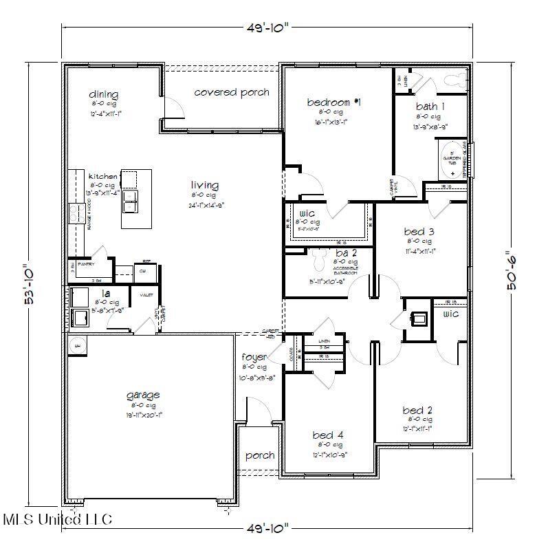9486 Reserve Boulevard Biloxi, MS 39532 - Photo 27 of 27 BOOTH J FE FLOOR PLAN