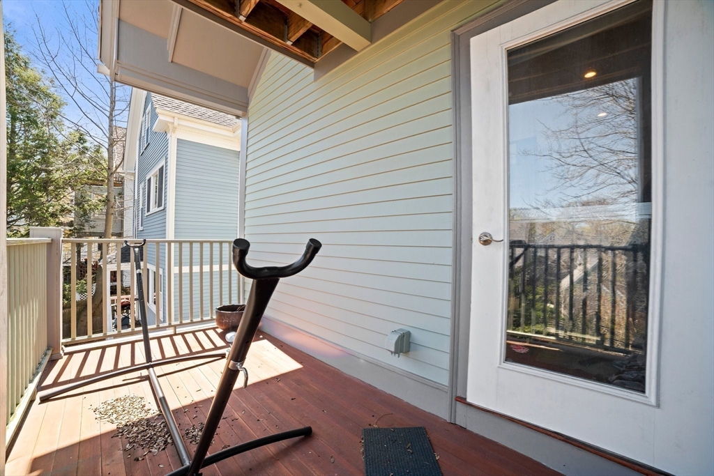 58 Weld Hill Street, Unit 2 Boston, MA 02130 - Photo 14 of 17 a view of balcony with furniture