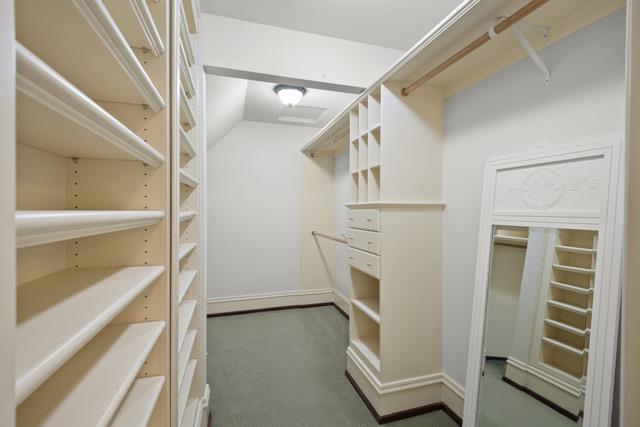 12359 Farr Ranch Road Saratoga, CA 95070 - Photo 28 of 51 a view of walk in closet with empty racks