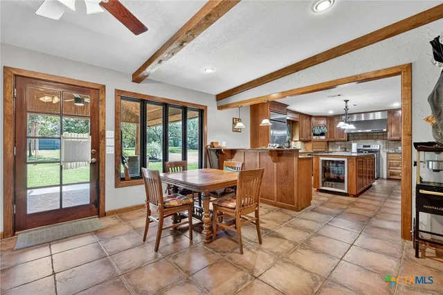 a bathroom with a sink double vanity and a mirror