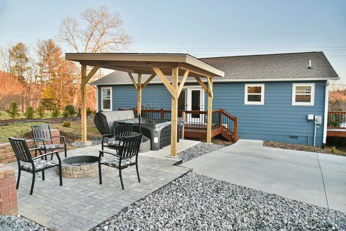 664 Old Fort Road Fairview, NC 28730 - Photo 2 of 20 a view of outdoor space yard deck patio and outdoor seating