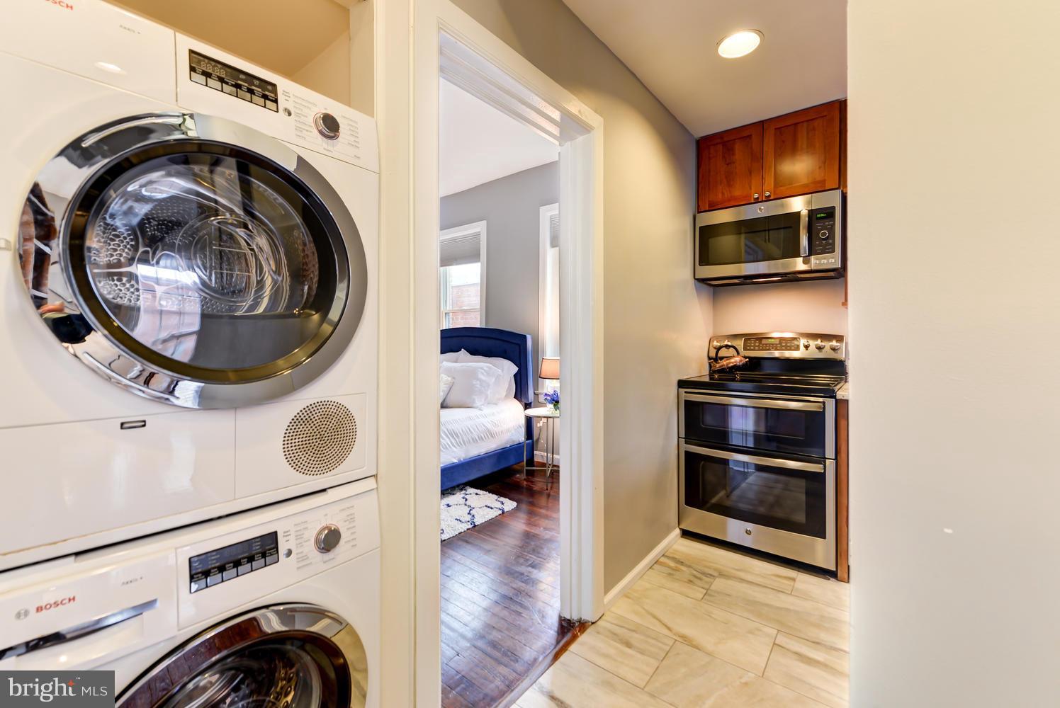 309 4th Street Southeast, Unit 6 Washington, DC 20003 - Photo 17 of 27 in-unit full sized washer/dryer