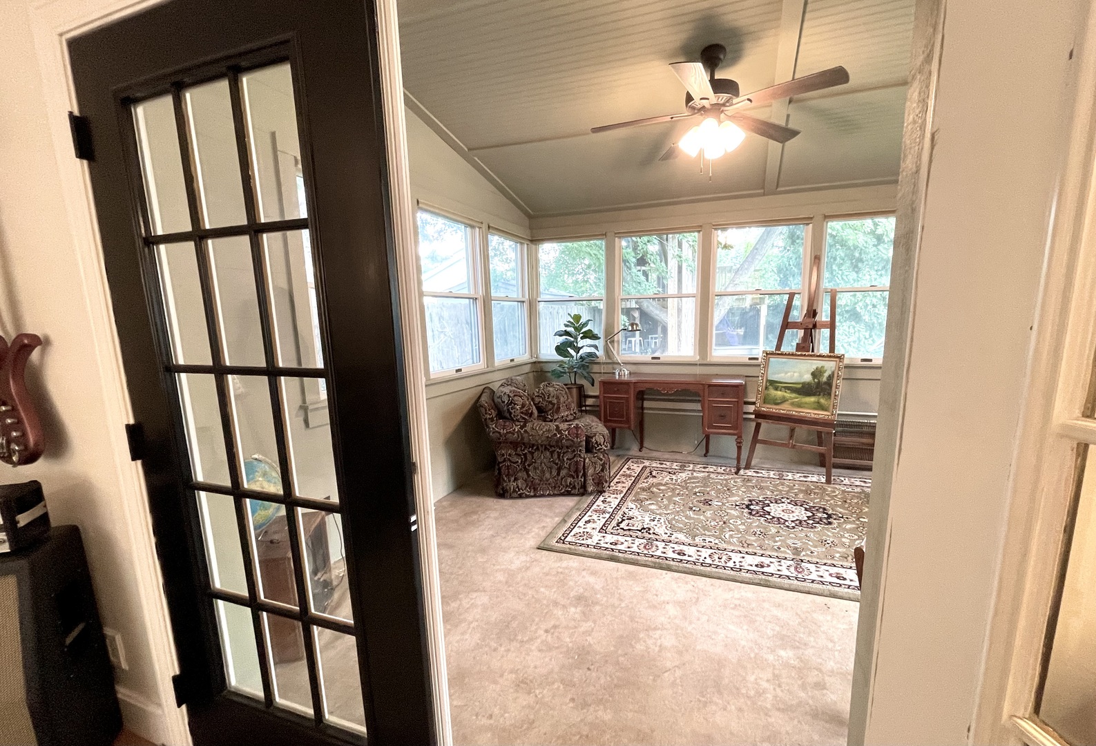 1904 Robert Drive Champaign, IL 61821 - Photo 97 of 131 a living room with furniture and a floor to ceiling window