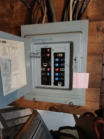 a room with furniture