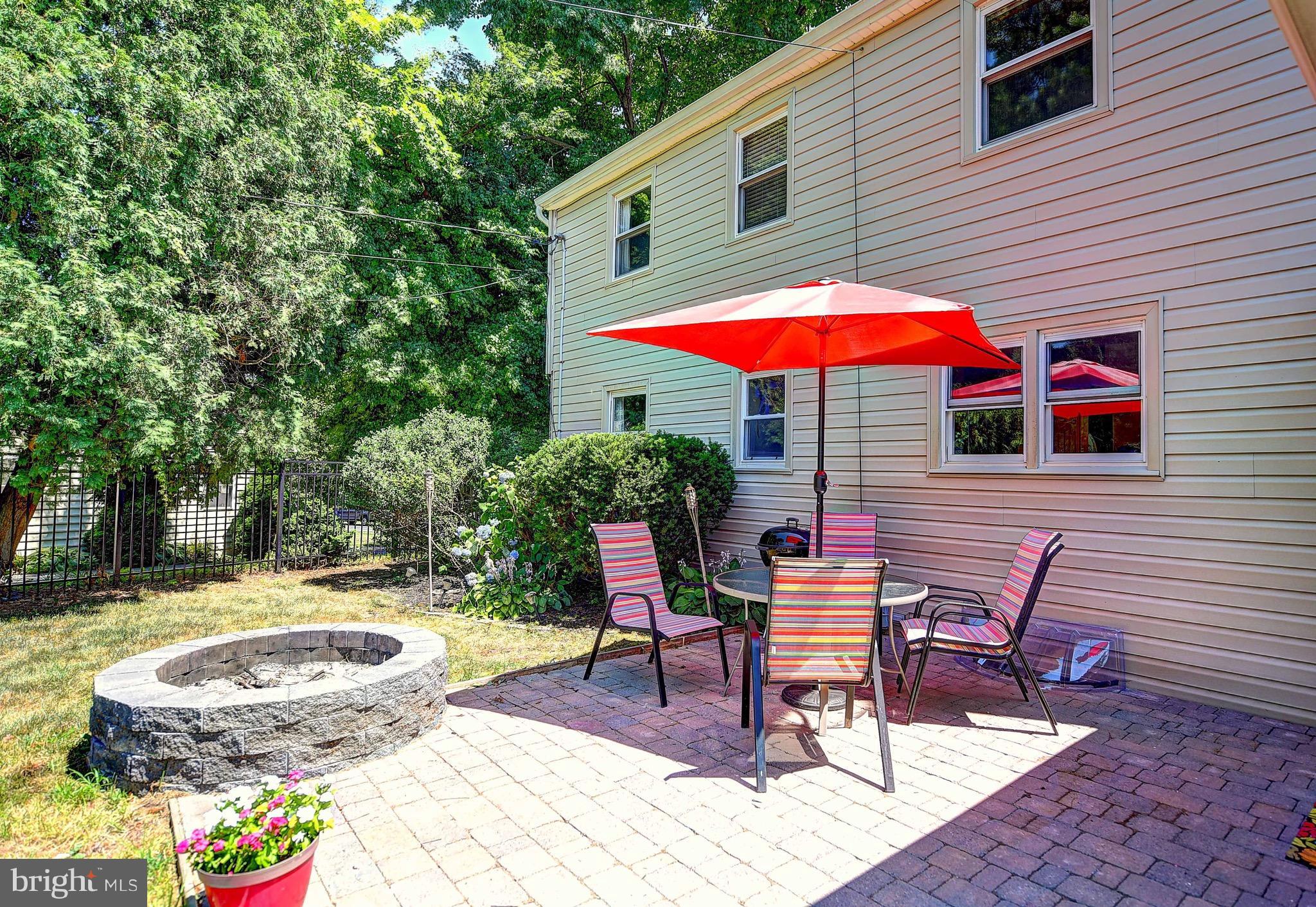 1 Colonial Road Bel Air, MD 21014 - Photo 25 of 30 Patio w/ Fire Pit