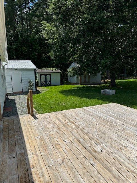 108 Conner Drive Clayton, NC 27520 - Photo 3 of 14 a view of outdoor space yard and deck