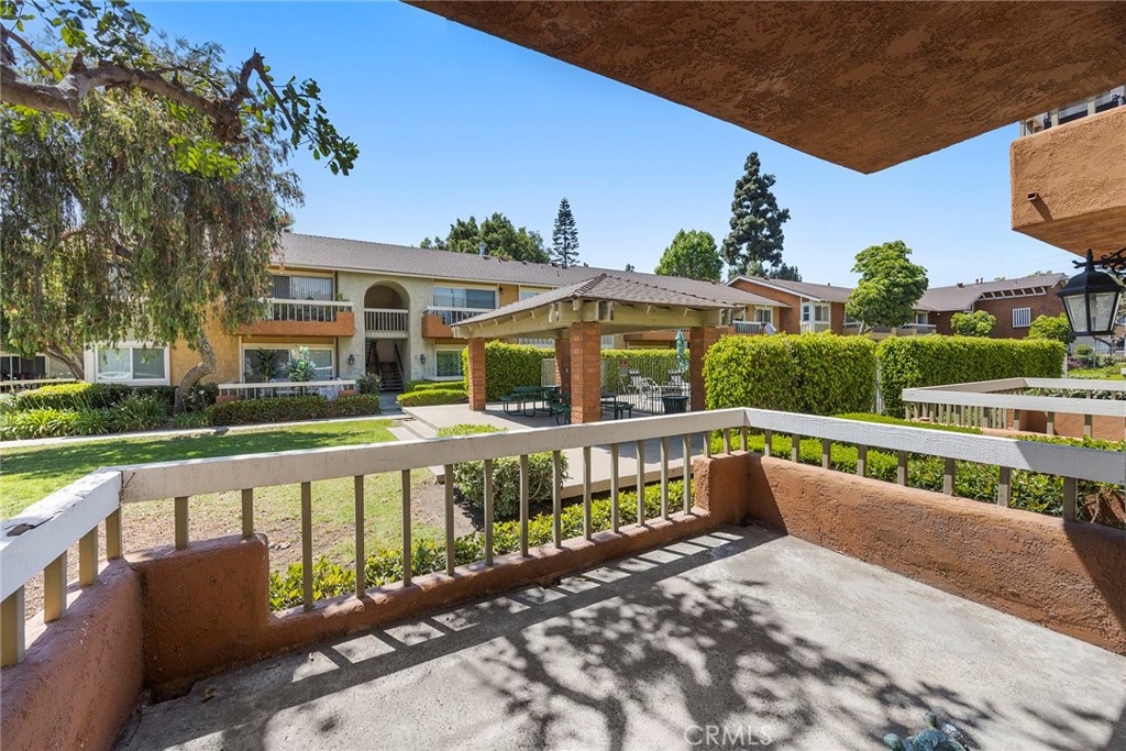 16040 Leffingwell Road, Unit 37 Whittier, CA 90603 - Photo 1 of 1 a view of a house with a wooden deck
