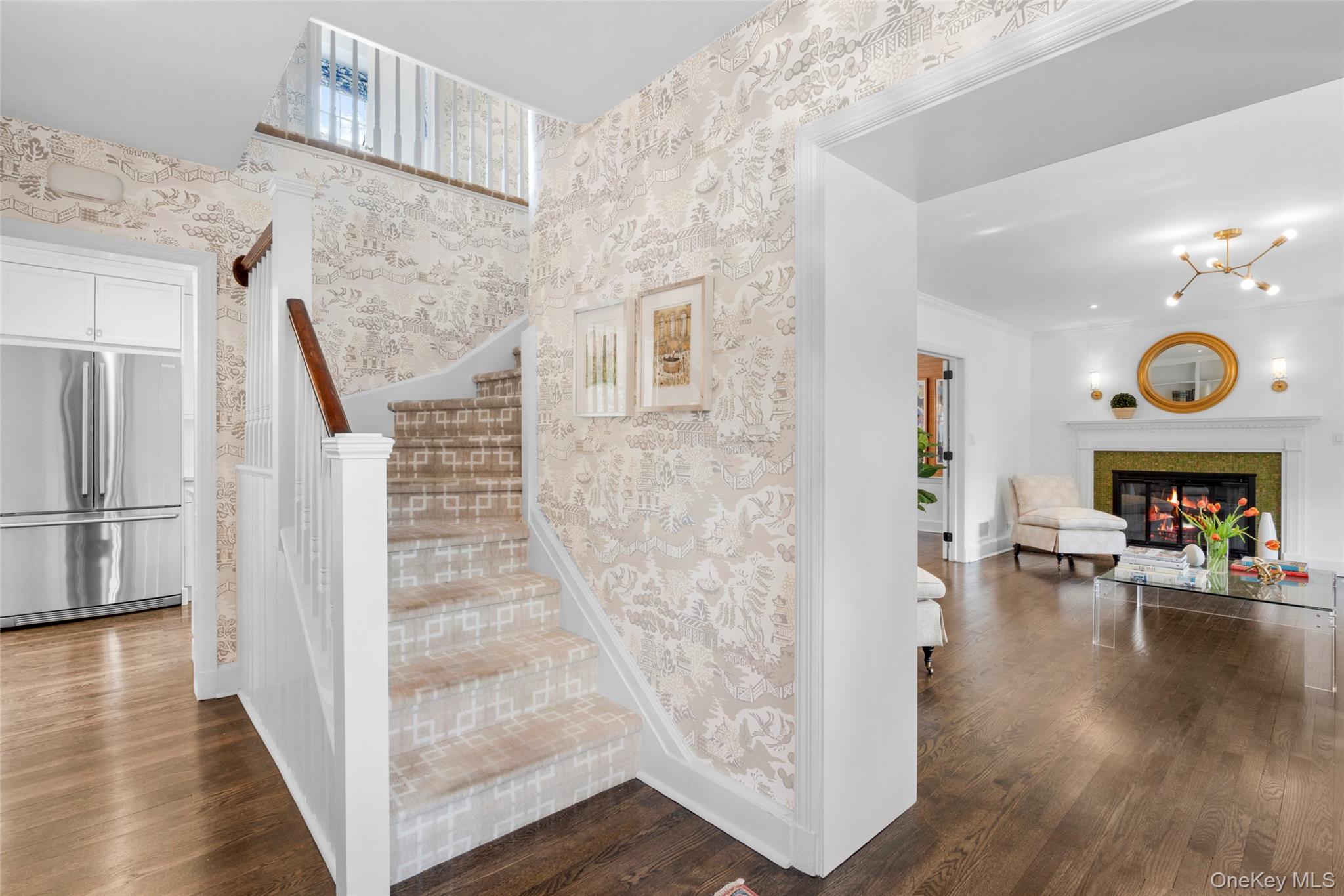 111 Berrian Road New Rochelle, NY 10804 - Photo 3 of 33 a view of living room with furniture and wooden floor