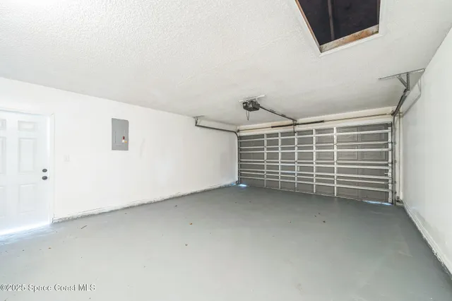 a view of a room with stairs