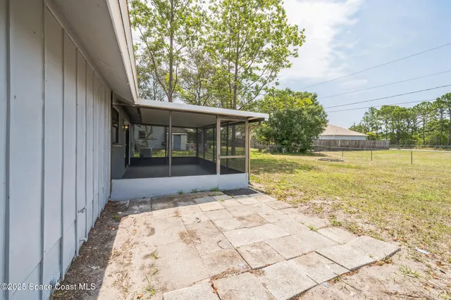 a house with a outdoor space