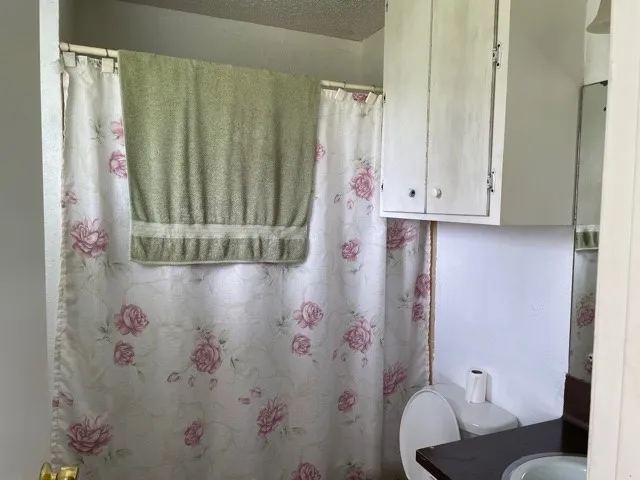 a view of bathroom with shower