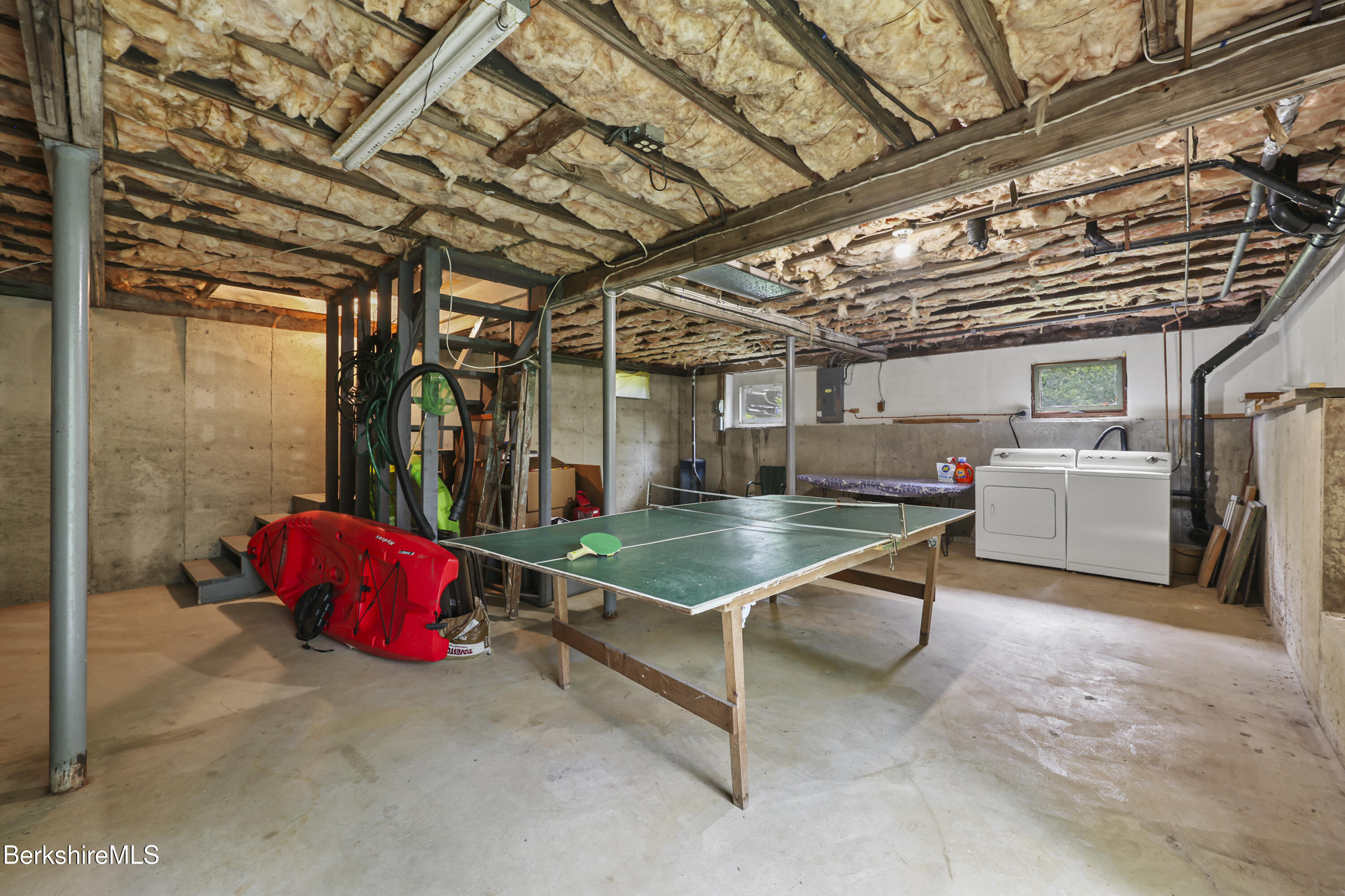 160 Chestnut Road Richmond, MA 01201 - Photo 21 of 40 Laundry, Storage, Late Night Ping Pong