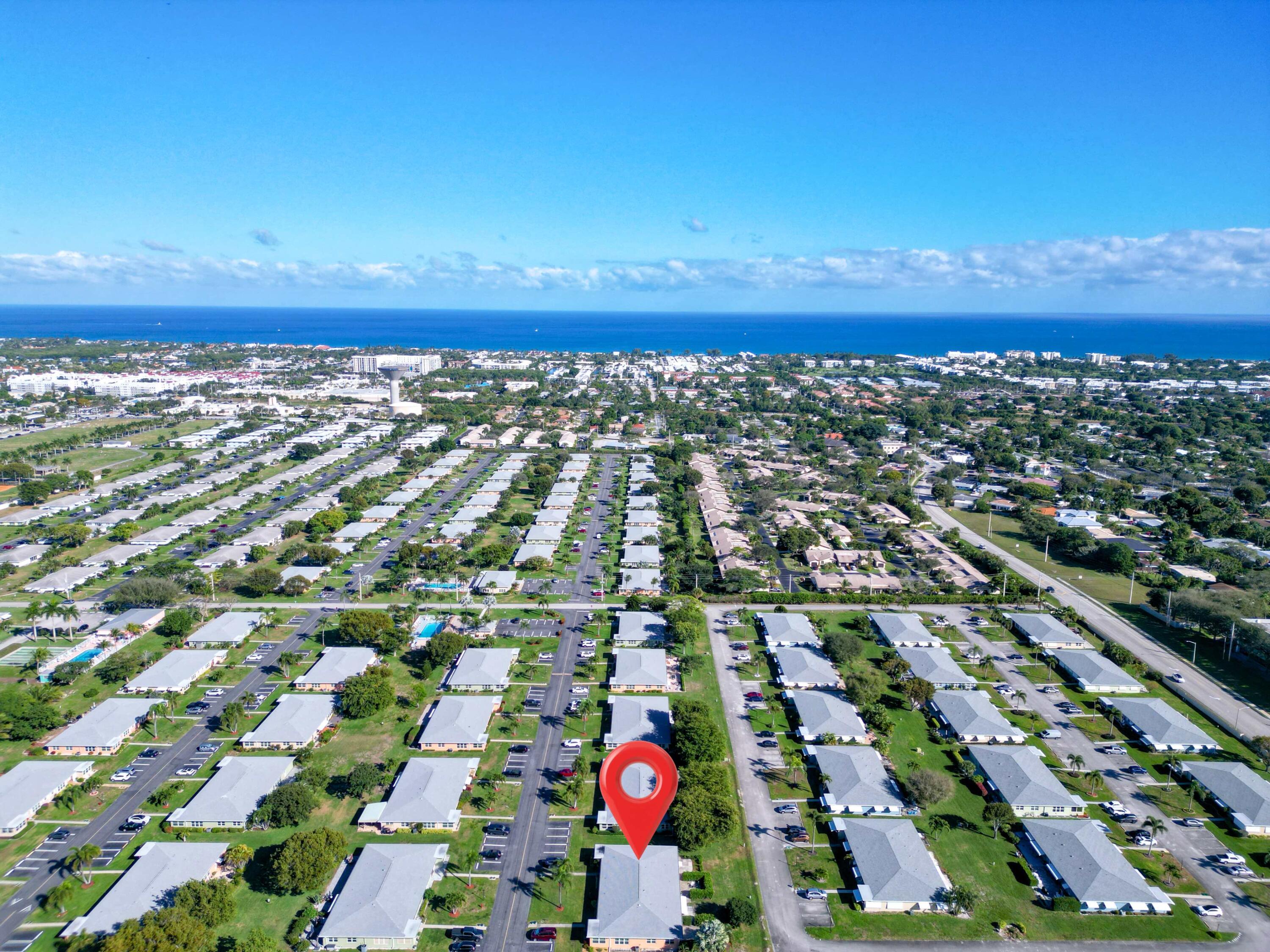 270 High Point Boulevard, Unit A Boynton Beach, FL 33435 - Photo 36 of 44 an aerial view of multiple house