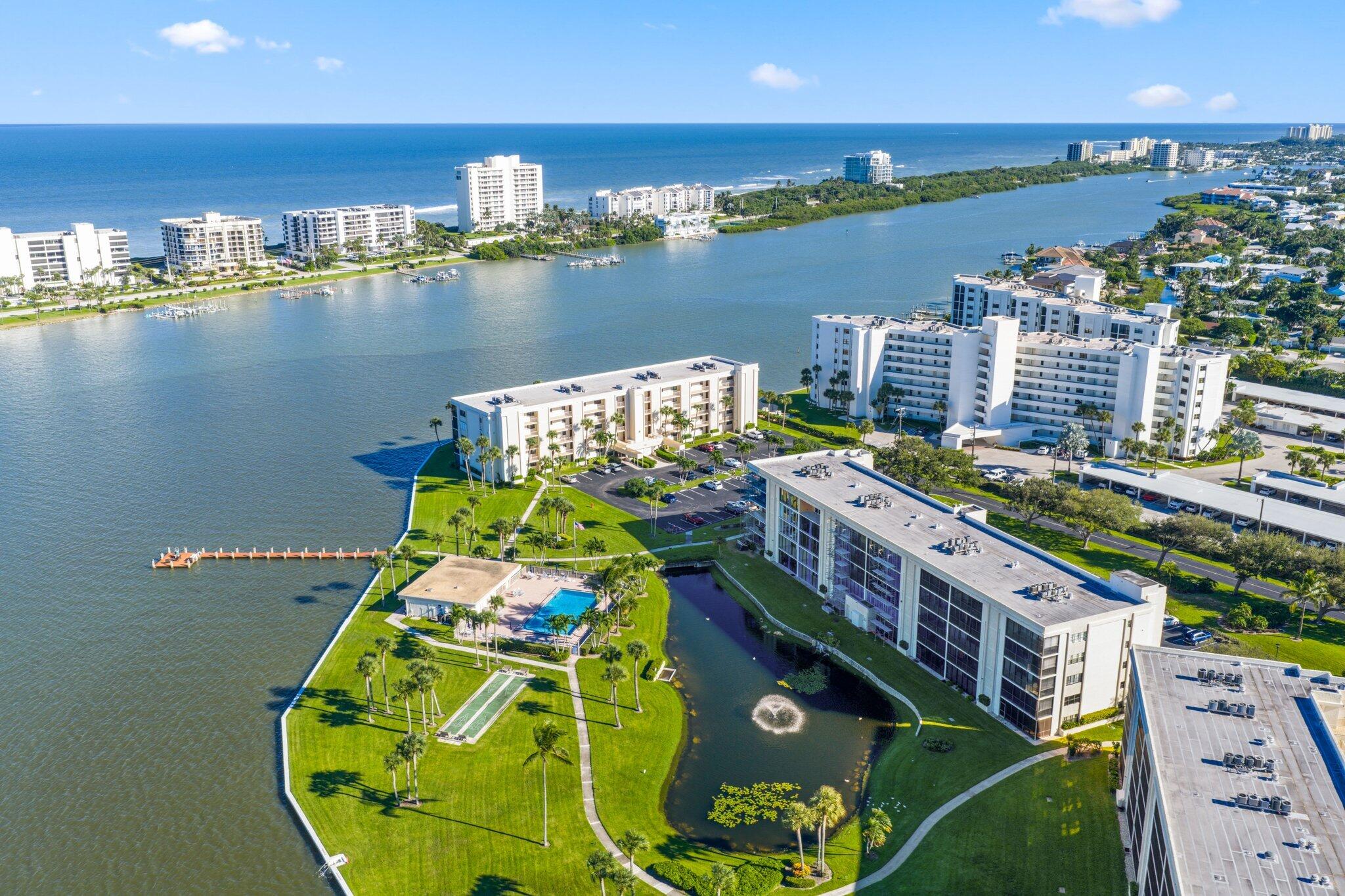 200 Intracoastal Place, Unit 206 Jupiter, FL 33469 - Photo 34 of 35 a view of a city with an ocean view