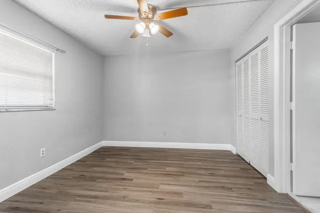 wooden floor in an empty room