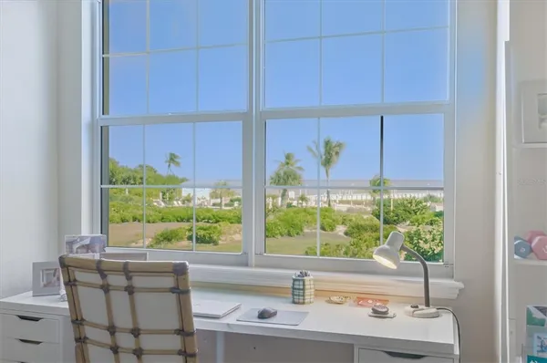 a sink with a window