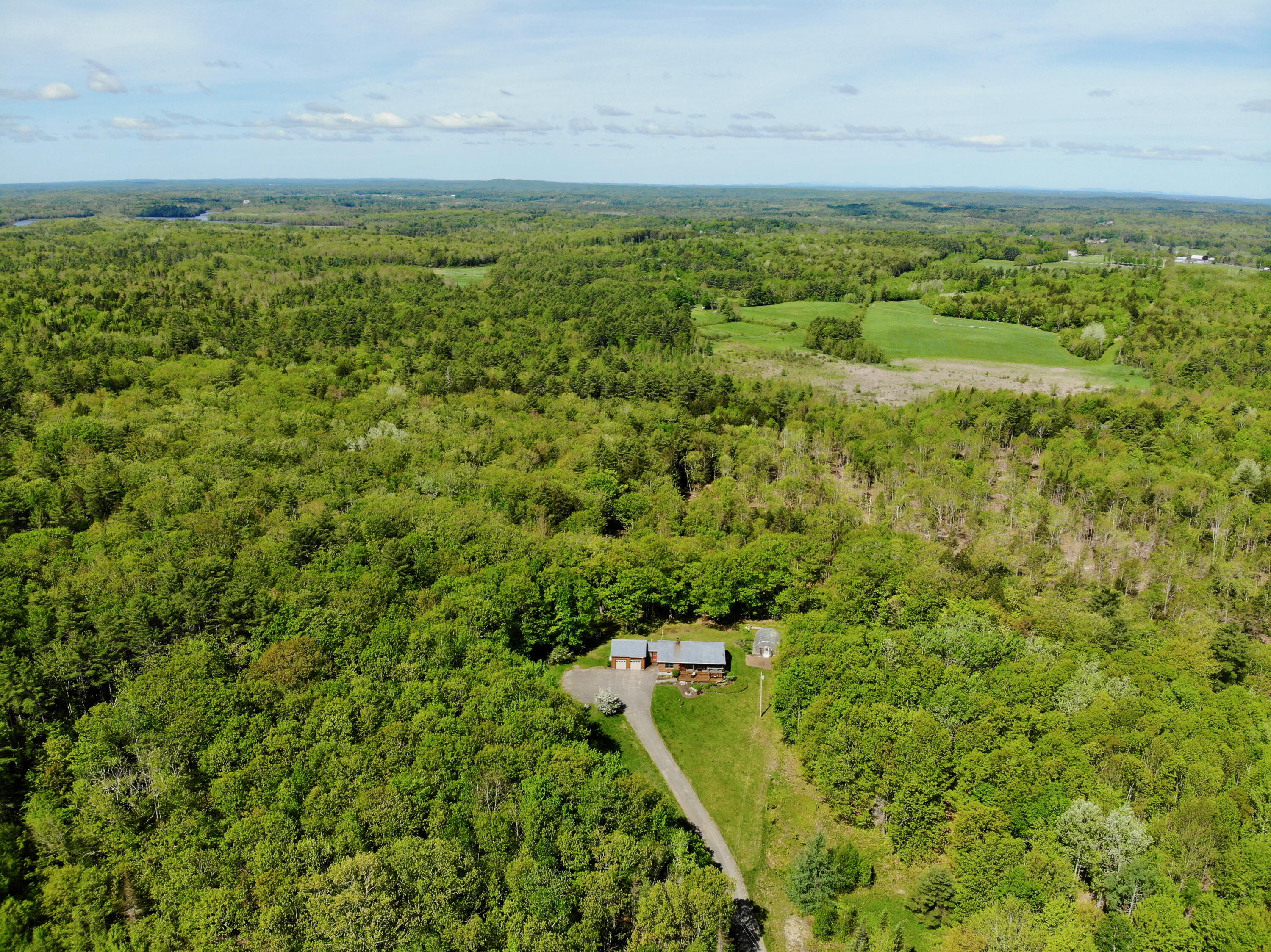 49 Northrup Road Jefferson, ME 04348 - Photo 48 of 52 aerialview49northrup