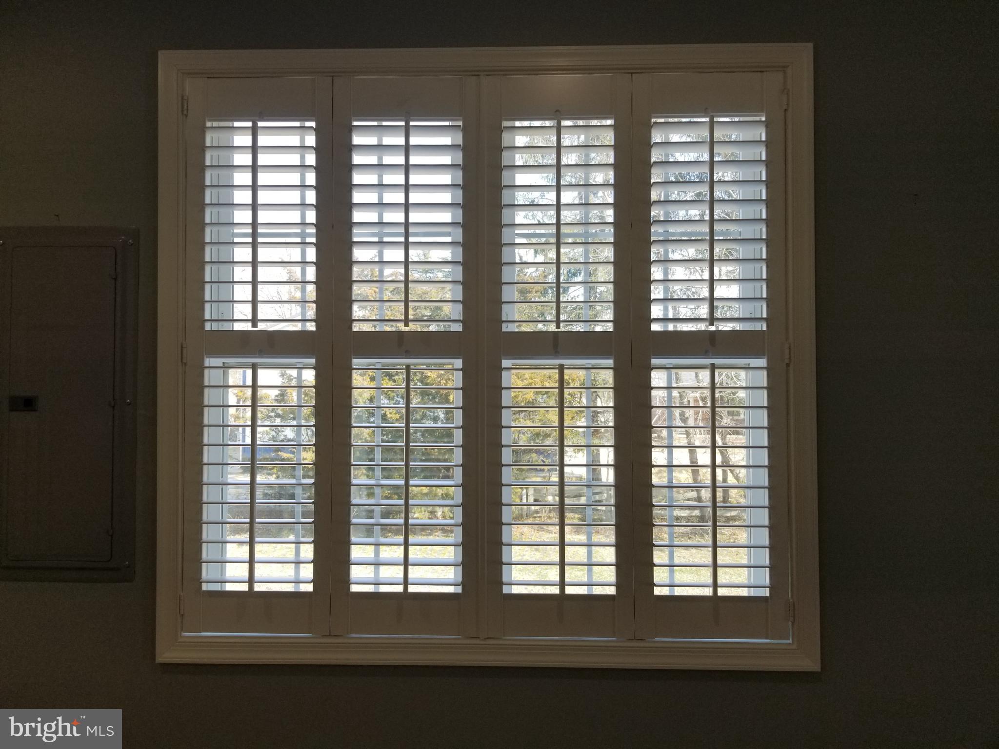 CUSTOM SHUTTERS W/MULTIPLE LIGHT LEVEL OPTIONS