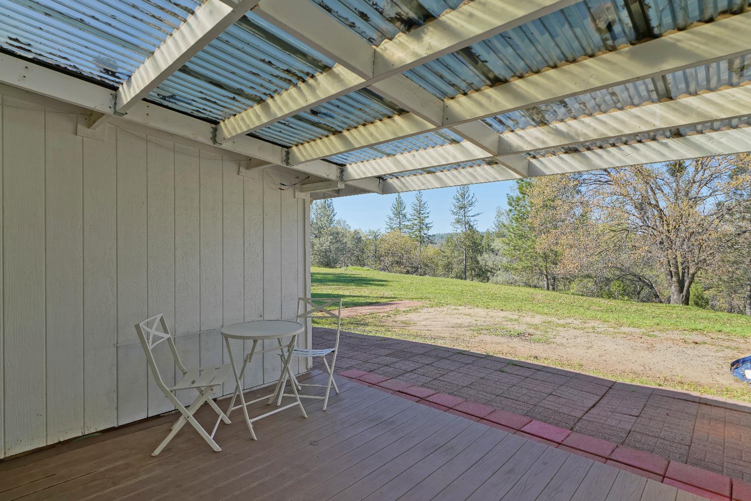 6261 Grizzly Flat Road Somerset, CA 95684 - Photo 49 of 63 a view of a outdoor space with wooden floor