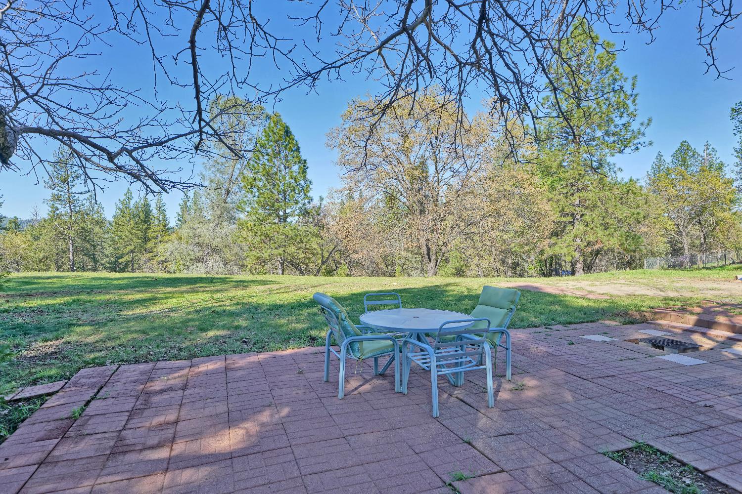 6261 Grizzly Flat Road Somerset, CA 95684 - Photo 53 of 63 a view of backyard with seating area and green space