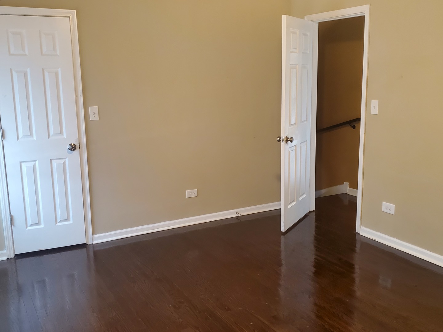 2422 12th Avenue Broadview, IL 60155 - Photo 27 of 34 an empty room with wooden floor and closet