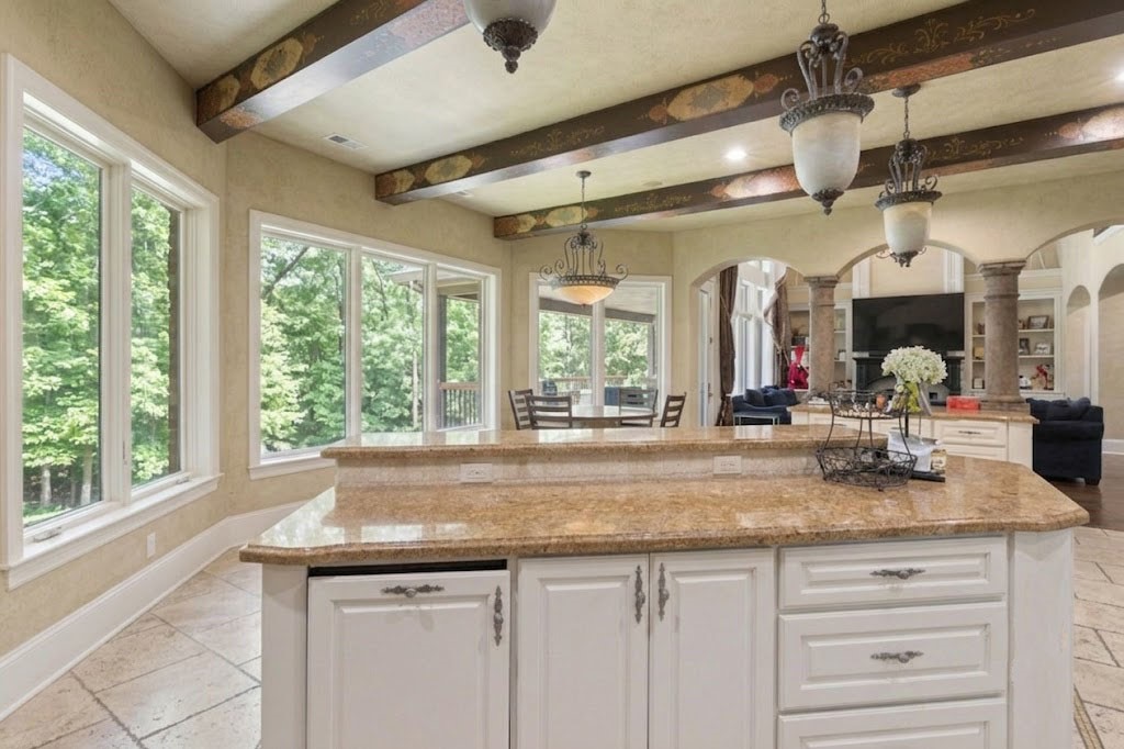 3818 Waterbend Cove Spring, TX 77386 - Photo 10 of 44 a view of a counter top a sink and a window