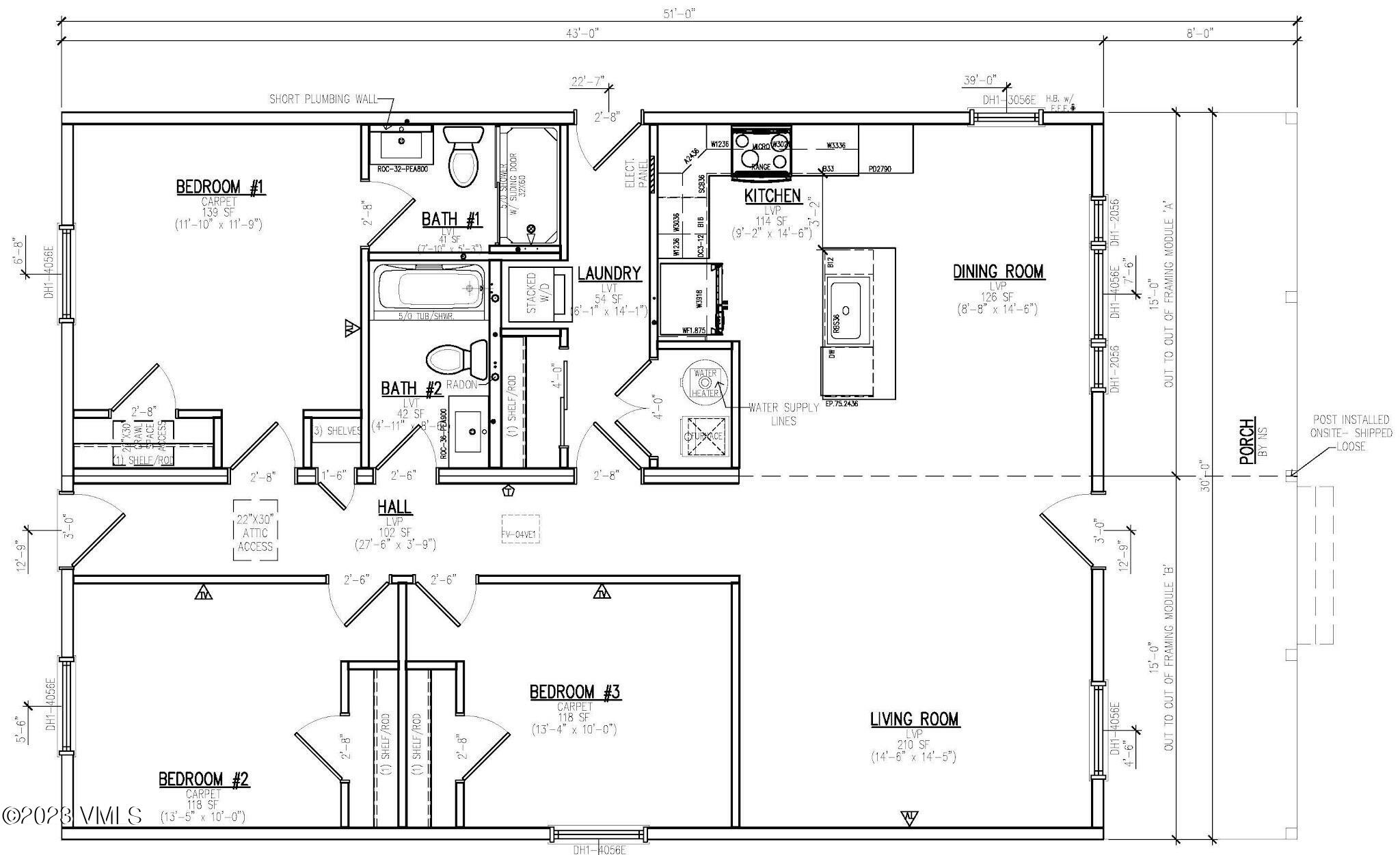 645 Blackhawk Road Gypsum, CO 81637 - Photo 37 of 37 Mountain Laurel Floor Plan BV 7
