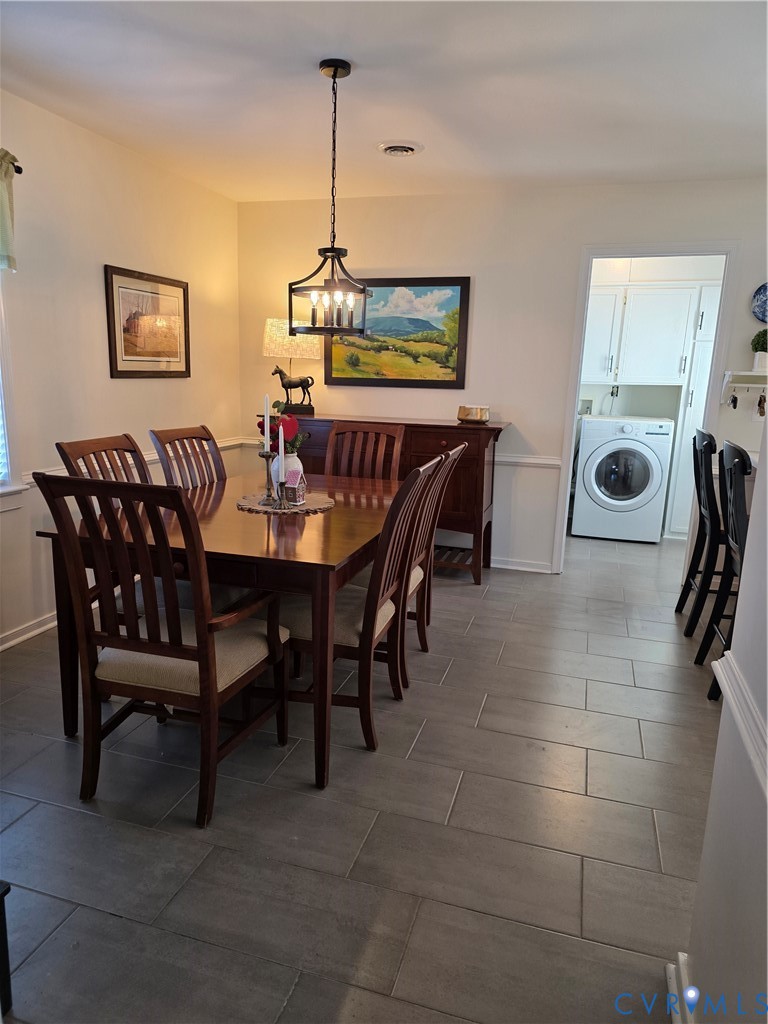 8511 Peaks Road Hanover, VA 23069 - Photo 19 of 48 a view of a dining room with furniture