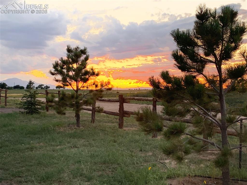 20523 Silverado Hl Loop Colorado Springs, CO 80928 - Photo 13 of 13 BEAUTIFUL EVENINGS!