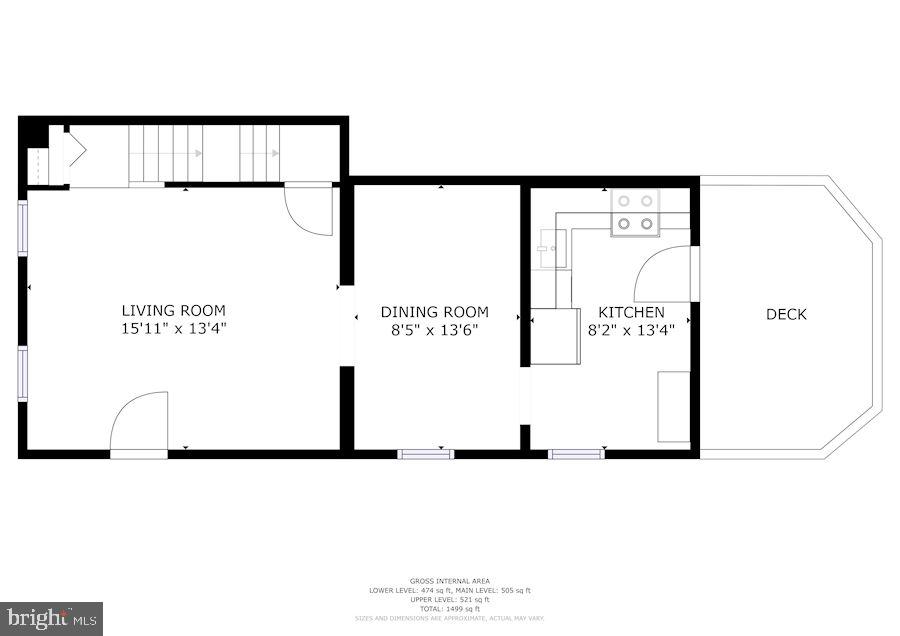37 Colleton Court Baltimore, MD 21236 - Photo 24 of 27 Main Level Floor Plan