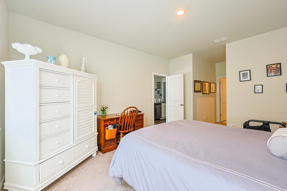 2115 Ridgedale Drive Conway, SC 29526 - Photo 10 of 38 Bedroom with light colored carpet and an office area