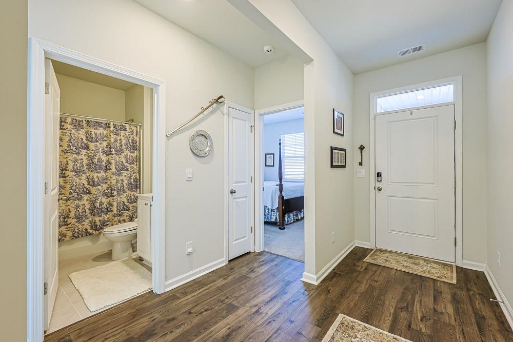 2115 Ridgedale Drive Conway, SC 29526 - Photo 21 of 38 Foyer entrance with dark wood-style flooring