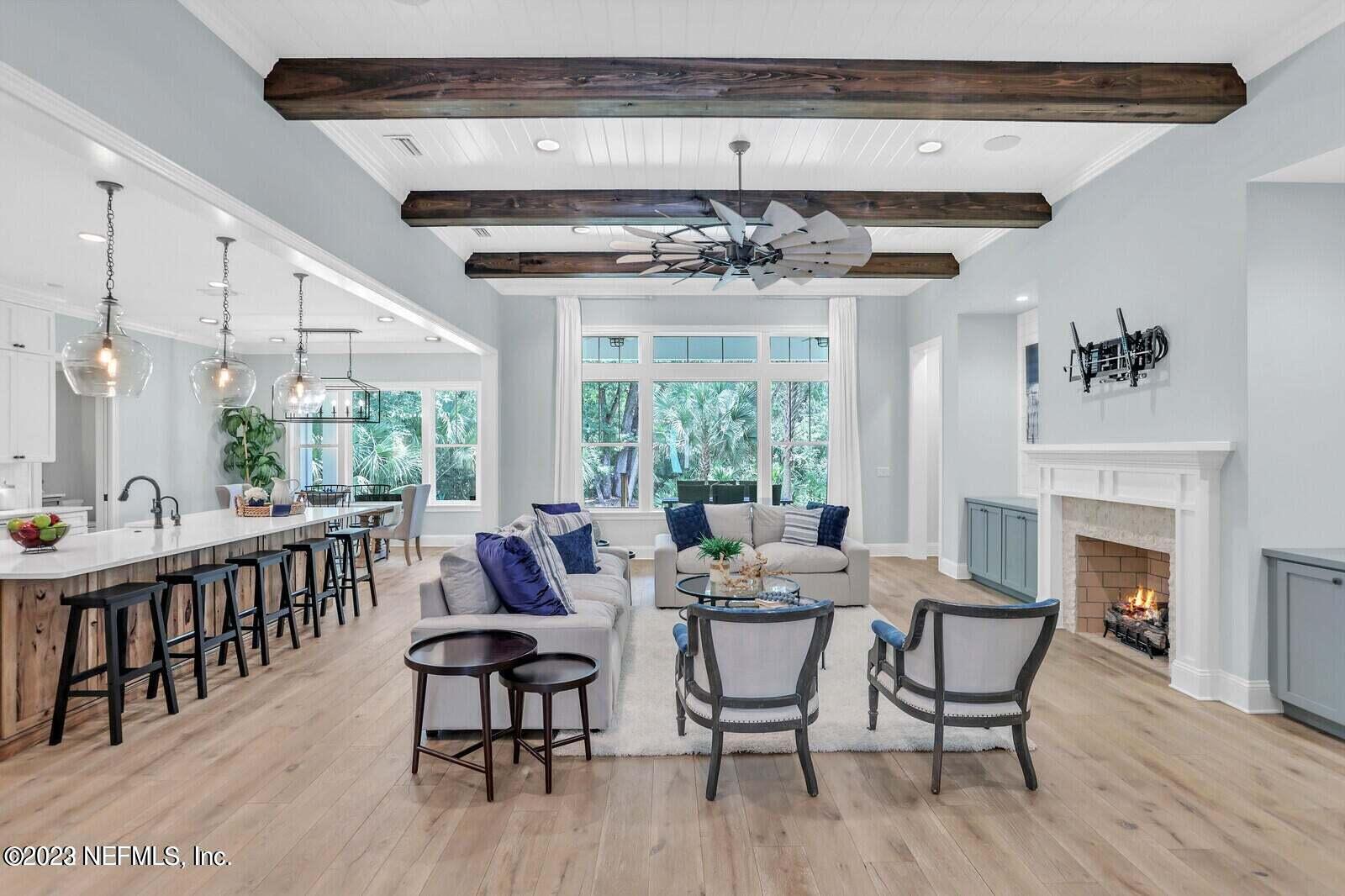 168 Hickory Hill Drive St. Augustine, FL 32095 - Photo 7 of 42 a view of a dining room with furniture window and outside view