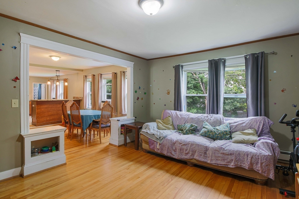 13 Superior Road Worcester, MA 01604 - Photo 37 of 40 a living room with furniture and a fireplace