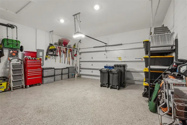 a view of storage and utility room