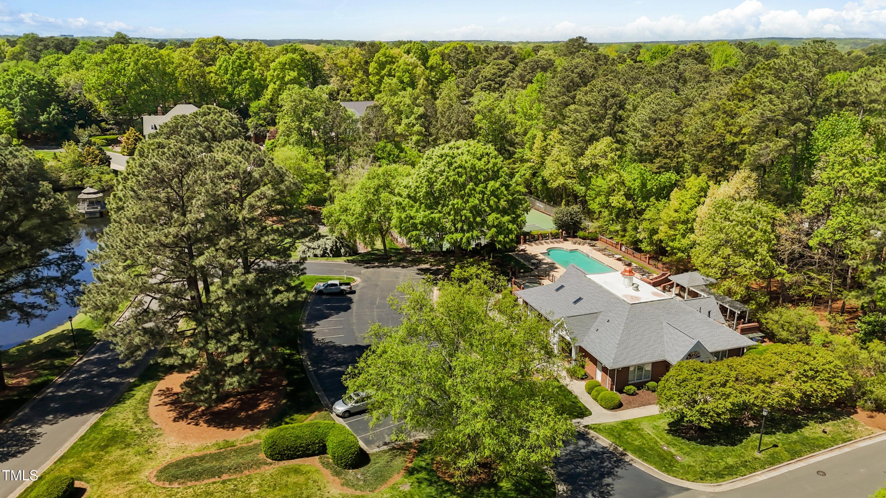 4101 John S Raboteau Wynd Raleigh, NC 27612 - Photo 54 of 65 Aerial14_Clubhouse