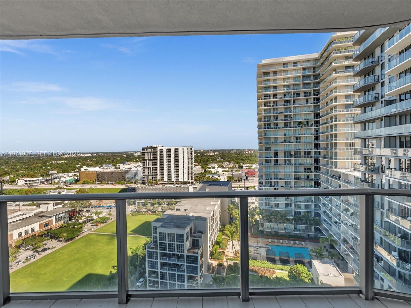 121 Northeast 34th Street, Unit 2016 Miami, FL 33137 - Photo 31 of 55 a view of balcony with city view