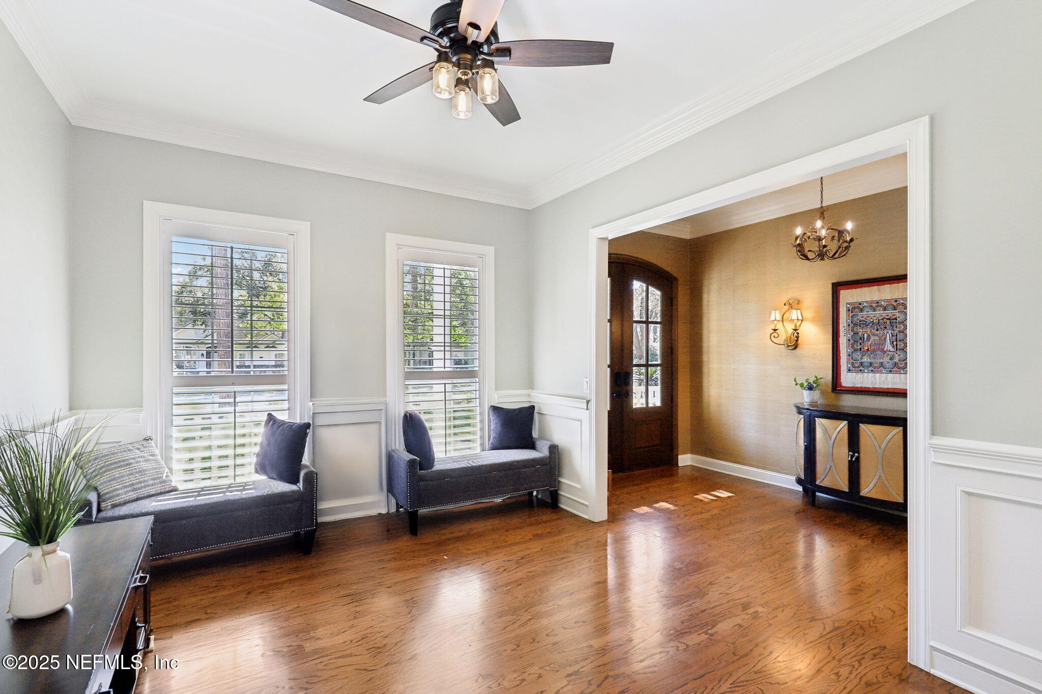 1836 Commodore Point Drive Fleming Island, FL 32003 - Photo 6 of 75 a living room with furniture and a large window