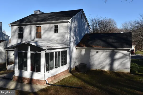 a front view of a house with balcony