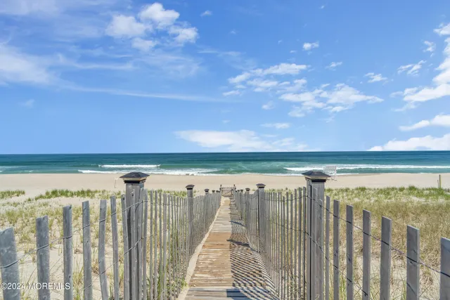a view of an ocean from a balcony