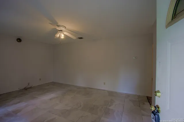 a view of empty room